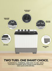 Kelon Semi Auto Washer White 14kg KWSBE141 White