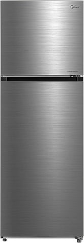 Midea 495L Gross And 338L Net Double Door Refrigerator Multi-Air Flow Technology, Equipped With Smart Sensor, Electronic Control, Inverter Quattro, Active-C Fresh, Smart Cooling, Silver MDRT495MTE46AE