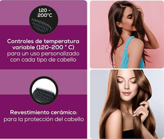 Beurer Style Pro HS60 Hair Straightening Brush with Ion Technology