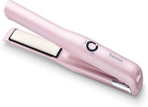 Beurer HS20 Cordless Rechargeable Hair Straightener With USB Charging Cable, 3 Fast-Heating Temperature Settings And Heat-Resistant Cover, Ideal For Travelling