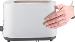 Black & Decker 750W 2 Slice Cool Touch Bread Toaster, White - ET125-B5, 2 Years Warranty