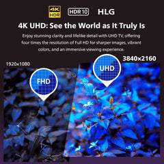 PHILIPS 55 Inch 4K Ultra HD Smart Google TV with Hands-Free Voice Control Dolby Vision Atmos HDR10 with built-in Google Assistant (2024 Model) 55PUT7129/56 Black