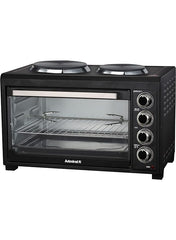 Admiral ADEO45NBSCP‑HP 45 L Electric Oven with Dual Hot Plates, Convection & Motorized Rotisserie – 2800 W