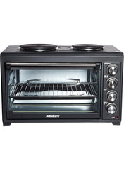 Admiral ADEO45NBSCP‑HP 45 L Electric Oven with Dual Hot Plates, Convection & Motorized Rotisserie – 2800 W