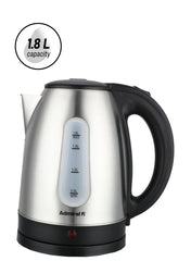 Admiral Stainless Steel 1.7 litre Automatic Lid With Water Gauge in Front kettle ADKT170GSS2