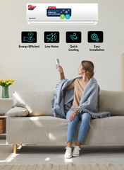 Admiral Split Air Conditioner, Rotary Compressor Ac, 24000 Btu Unit ADS24T3T3CPCA White