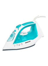 Admiral 2200W Steam Iron with Ceramic Soleplate, Auto Shut-Off & Self-Cleaning Function, 300ml Tank, 220-240V – Model ADSI2200B (Blue & White)