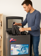 Admiral 12 kg Top‑Load Fully Automatic Washing Machine with Digital LED Display, 6 Basic Wash Programs, Auto‑Power‑Off, Stainless Steel Drum, Child‑Lock & Energy‑Efficient Operation — Sleek Silver Finish-ADTW12XUSCP1 12 kg ADTW12XUSCP1 Silver