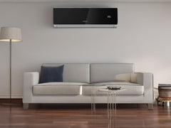 General Gold 2 Ton Split Air Conditioner – 24000 BTU T3 Cool Only AC with WiFi Control, Black Panel Design, Rotary Compressor, R410 Refrigerant, Quiet Operation & Pipe Kit Included for Home and Office