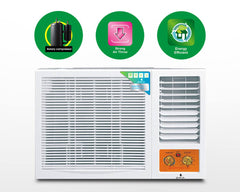 GWAC185TRS – 1.5 Ton Window AC with Heavy-Duty Rotary Compressor, R410A, Auto‑Restart & Grooved Copper Tubing