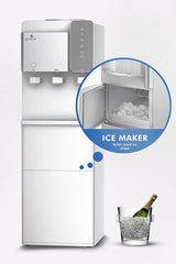 Gratus Ice Maker & 3‑Tap Water Dispenser (Hot, Cool & Cold) | 1 Year Unit + 2 Year Compressor Warranty | Model GWID1100ACR1DX