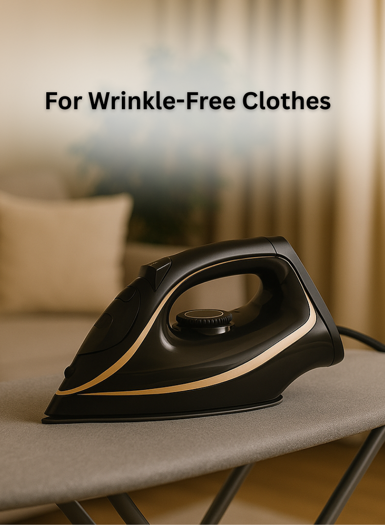 Venus Steam Iron VSI 24 SB – Powerful 2400W Steam Iron with Thick Ceramic Soleplate, Spray & Steam Functions, Anti-Drip System, Self-Cleaning, Large 380 ml Water Tank, Auto Shut-Off Safety Feature – Smooth & Reliable Ironing-One year warranty.