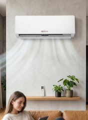 General Class 2 Ton Split Air Conditioner GC-24H1/S24 24000 BTU Cool & Heat | Rotary Compressor | R410 Refrigerant | 4M Pipe Included | Energy Efficient Split AC for Home & Office | Fast Cooling & Heating