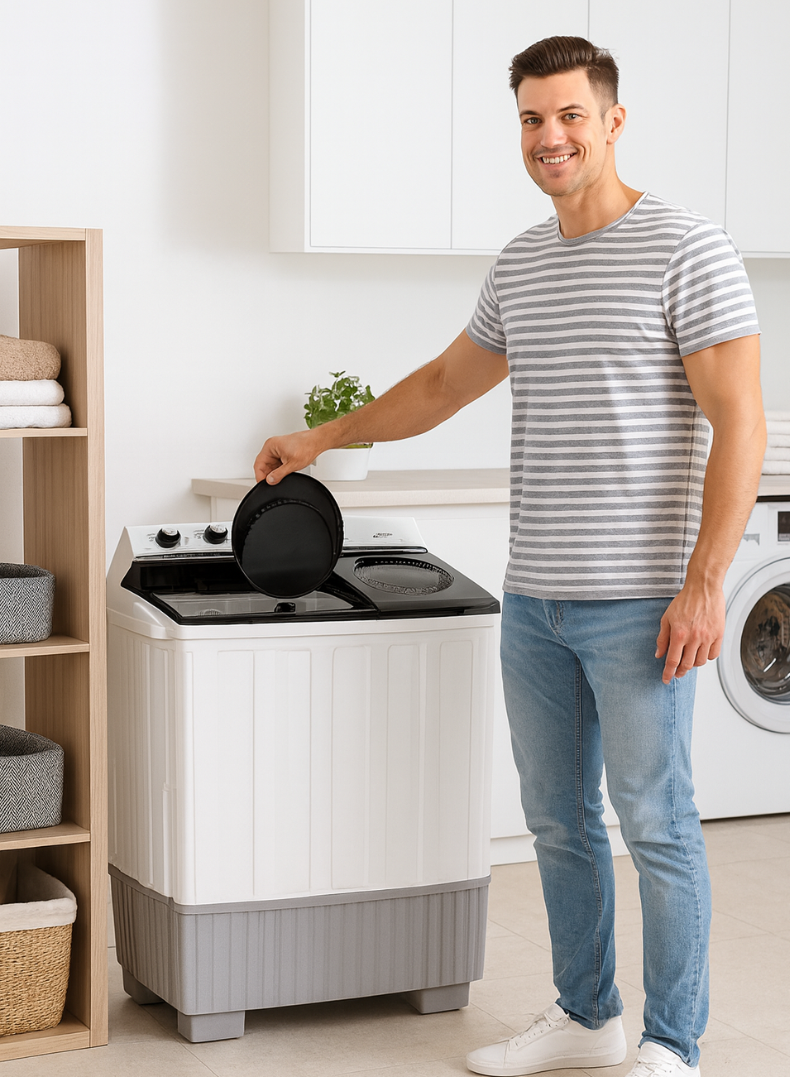 Kelon Semi Auto Washer White 14kg KWSBE141 White