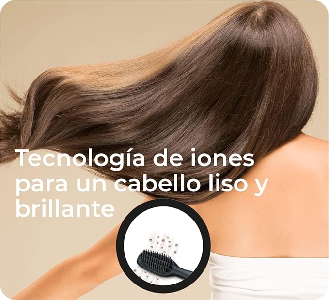 Beurer Style Pro HS60 Hair Straightening Brush with Ion Technology