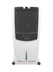 Bajaj Shield Series Mighty 115 Litres Desert Air Cooler – Heavy-Duty Cooler with Powerful Air Delivery, Honeycomb Pads, Ice Chamber, Inverter Compatible, Energy Efficient Cooling for Large Halls, Shops & Outdoor Spaces 480145 white