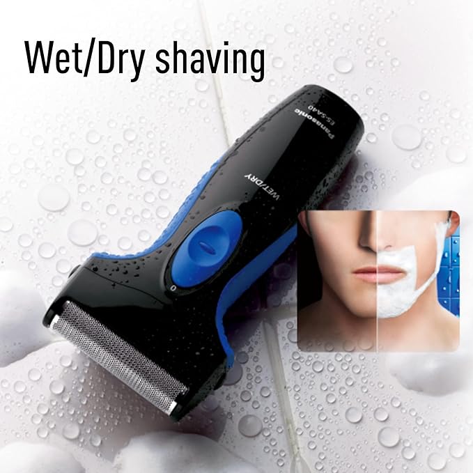 Panasonic Pro Curve Wet & Dry Shaver - Es-Sa40, Blueblack