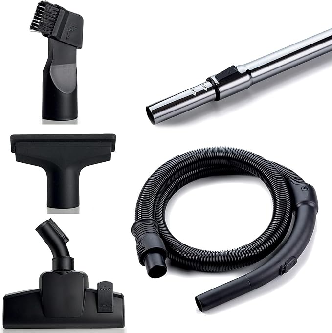 KENWOOD Vacuum Cleaner 2200W Multi Cyclonic Bagless Canister Vacuum Cleaner 3.5L with 5m Cable, Multi-Surface, Cleanable Hepa Filter, Anti Bacteria, Pet Care for Home & Office VBP80.000RG Grey/Red