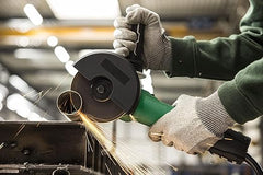 HiKOKI G13VE2WQZ Angle Grinder (1320 W, 10,000 RPM Speed, Disc Diameter: 125 mm, Brushless, Spindle Locking, Perfect Grip Circumference)