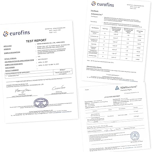 blu Ionic Shower Head and Shower Filter - Handheld - Removes Chlorine & Harmful Pollutants - Prevent Hair Loss & Moisturize Your Skin, Chrome