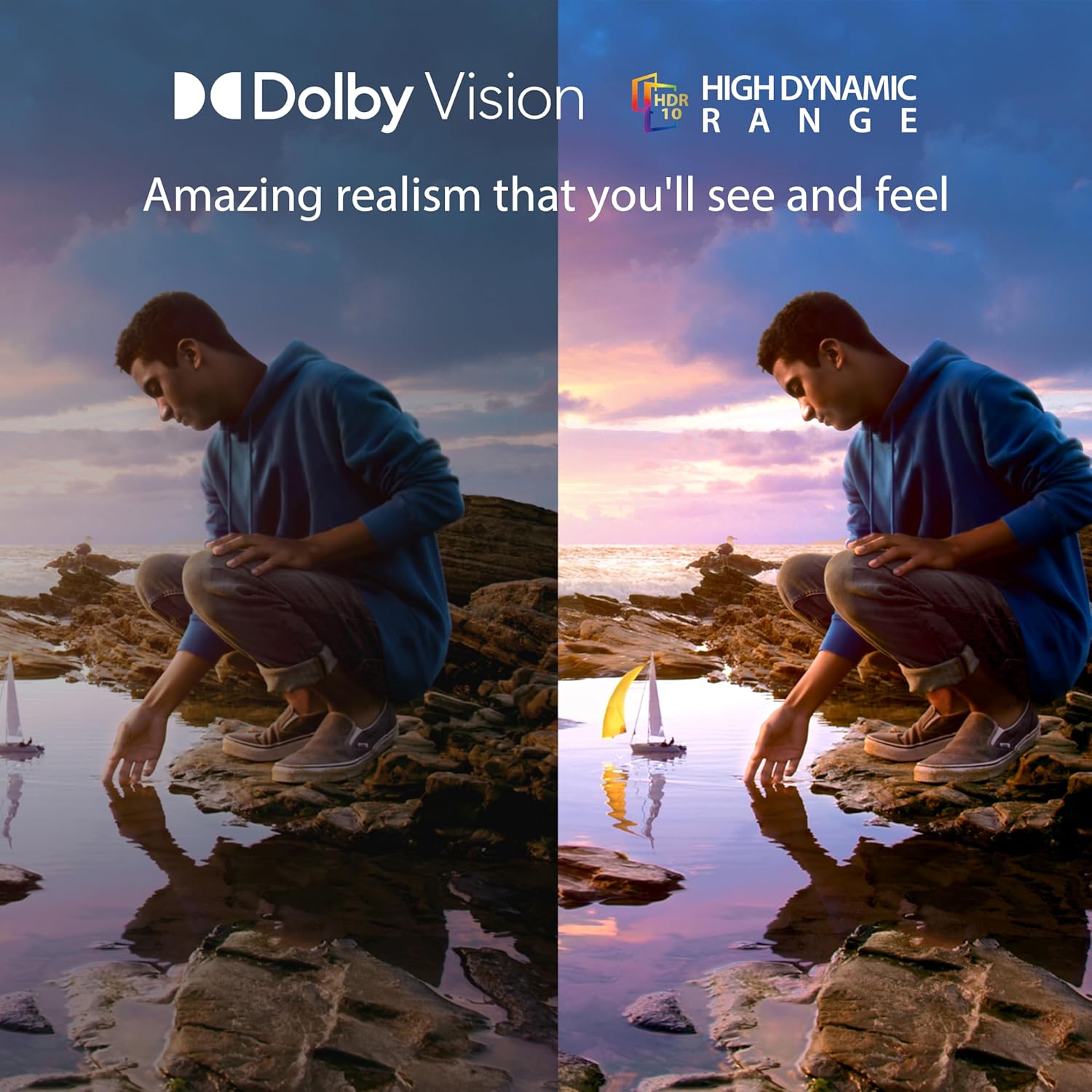 Toshiba 55 inch UHD Smart TV C350N -, AI 4K Upscaling, REGZA Power Audio, Ultimate Motion, Sports Mode, DTS X, Game Mode, Dolby Vision Atmos (2024 Model)