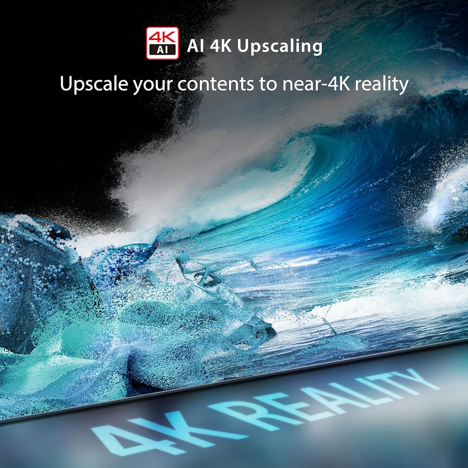 Toshiba 55 inch UHD Smart TV C350N -, AI 4K Upscaling, REGZA Power Audio, Ultimate Motion, Sports Mode, DTS X, Game Mode, Dolby Vision Atmos (2024 Model)