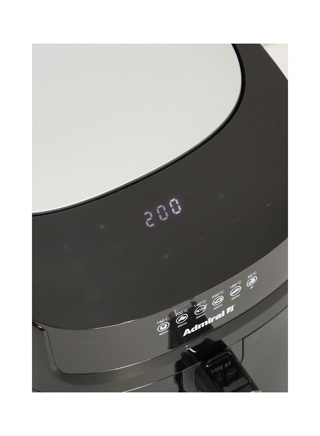 Air Fryer Frying Rack 6.5L Frying Basket 6.0L Frying Pot 7.2L Touch Panel With Preset 8 Program 120V 50-60Hz ADAF65BLT