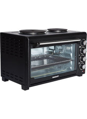 Admiral ADEO45NBSCP‑HP 45 L Electric Oven with Dual Hot Plates, Convection & Motorized Rotisserie – 2800 W