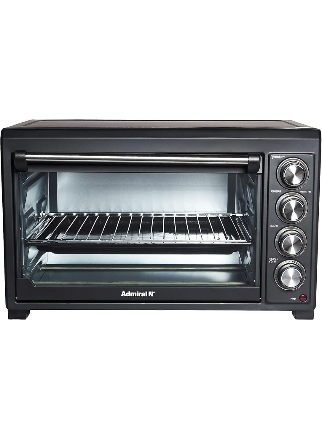 Admiral 75L Electric Oven with Convection, Rotisserie & Interior Lamp – Model ADEO75NBSCP