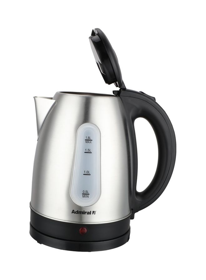 Admiral Stainless Steel 1.7 litre  Automatic Lid With Water Gauge in Front kettle ADKT170GSS2