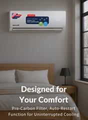 Admiral Split Air Conditioner, Rotary Compressor Ac, 24000 Btu Unit ADS24T3T3CPCA White