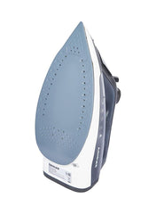 Admiral 2800W Steam Iron with 40g/min Steam Rate, Adjustable Mechanical Temperature Control, 350ml Water Tank, 220-240V – Model ADSI2800R (Black & White)