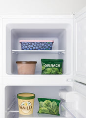 Admiral 220 L Gross / 169 L Net, Double Door Refrigerator, Defrost, R600a Refrigerant, Temperature Control, Inside Light, Inside Condenser, Vegetable Crisper, Bottle Racks, Removable Gasket, Adjustable Foot ADTM22RSP