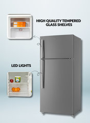 Admiral Refrigerator – 680 Liters Gross / 515 Liters Net Capacity | Energy Efficient R600a Refrigerant, Multi-Air Flow, Adjustable Shelves, LED Lighting, Modern Design for Large Families & Commercial Use ADTM68MSP Inox