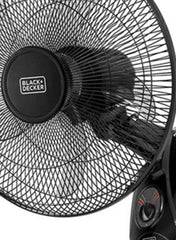 Black+Decker 55 W 16 Inch 3 Speed Wall Fan