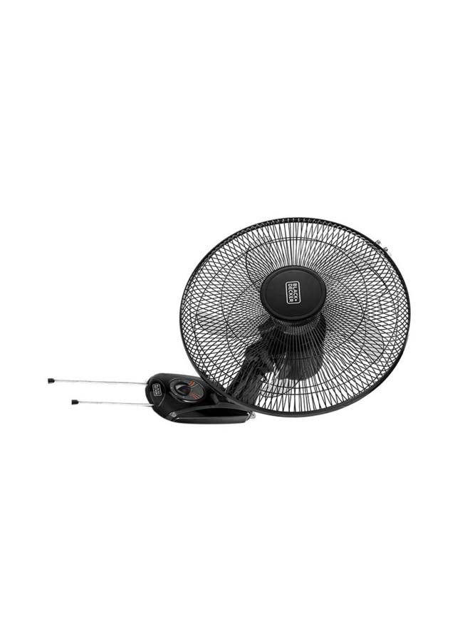 Black+Decker 55 W 16 Inch 3 Speed Wall Fan
