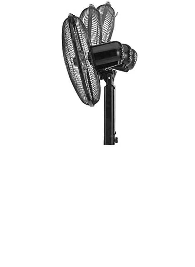 60W Stand Fan 16 Inch Diameter, 90° Wide Swing 3 Speeds Plus Modes And 5AS Blade, For The Perfect Temperature