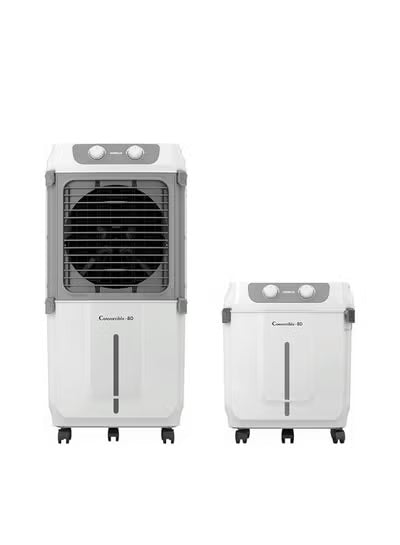 Havells Convertible 80 L Desert Air Cooler – 2‑in‑1 Convertible Design, Honeycomb Pads, 3500 m³/h Airflow